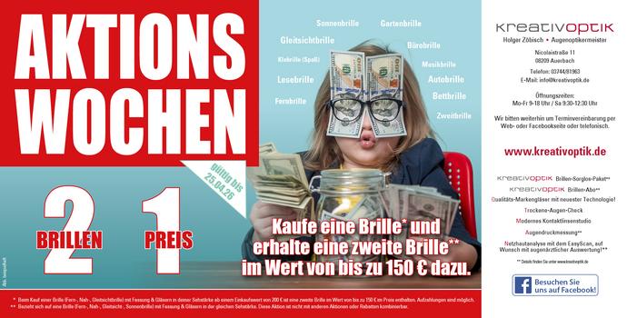 2 für 1 Aktionswochen